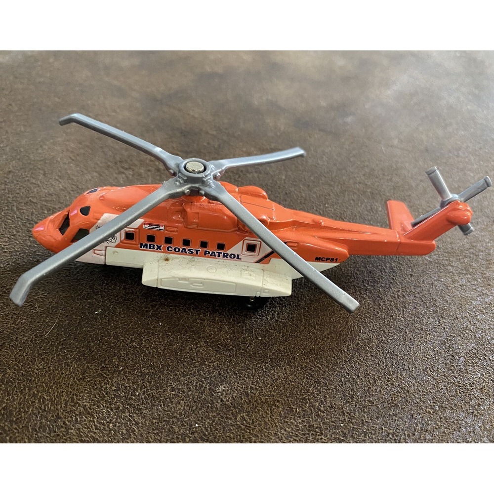 MBX COAST BORDER PATROL VERY RARE Helicopter - MCP81 Matchbox Sky Busters 2009